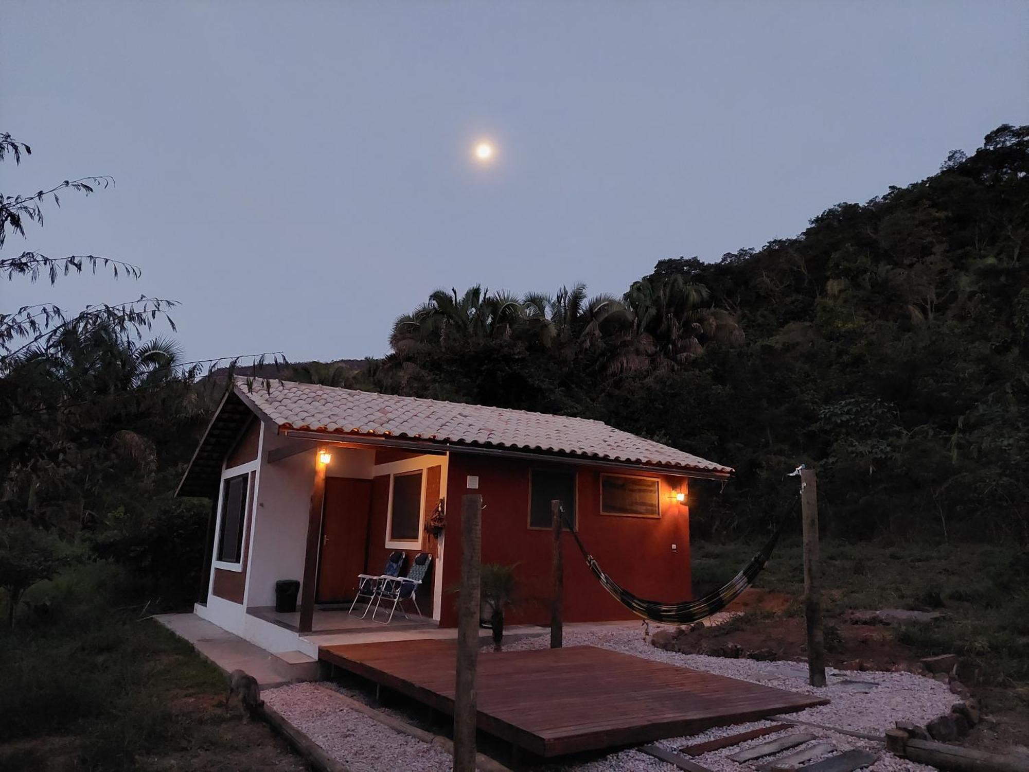 Refúgio Tao Cerrado Chalé Vale Dourado Alto Paraíso de Goiás Esterno foto