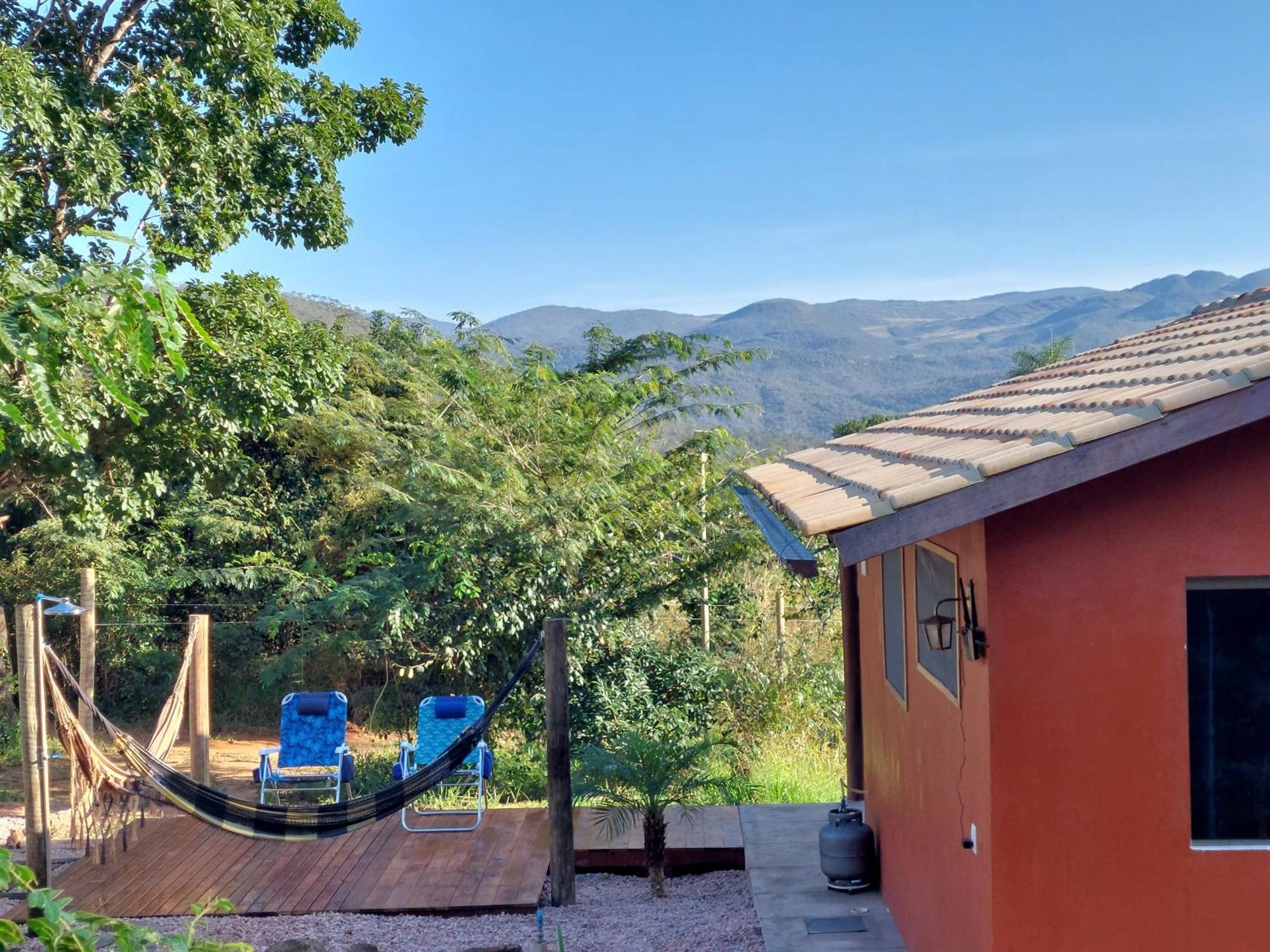 Refúgio Tao Cerrado Chalé Vale Dourado Alto Paraíso de Goiás Esterno foto